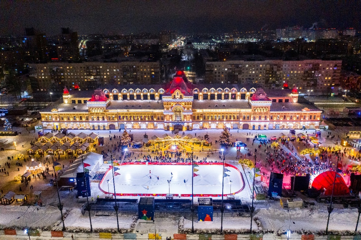 Новый год в Нижнем Новгороде встретили около 120 тысяч туристов 